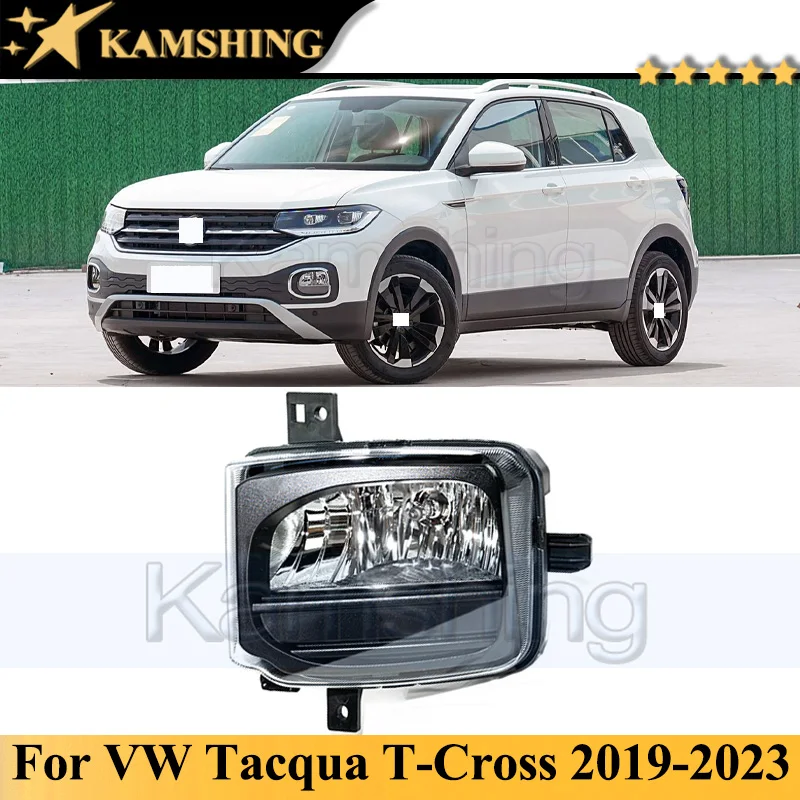 Kamshing Front Bumper Fog Light Lamp For VW Volkswagen T-Cross TACQUA 2019-2023 Daytime Running Light DRL Foglight Foglamp
Kamshing Front Bumper Fog Light Lamp For VW Volkswagen T-Cross TACQUA 2019-2023 Daytime Running Light DRL Foglight Foglamp