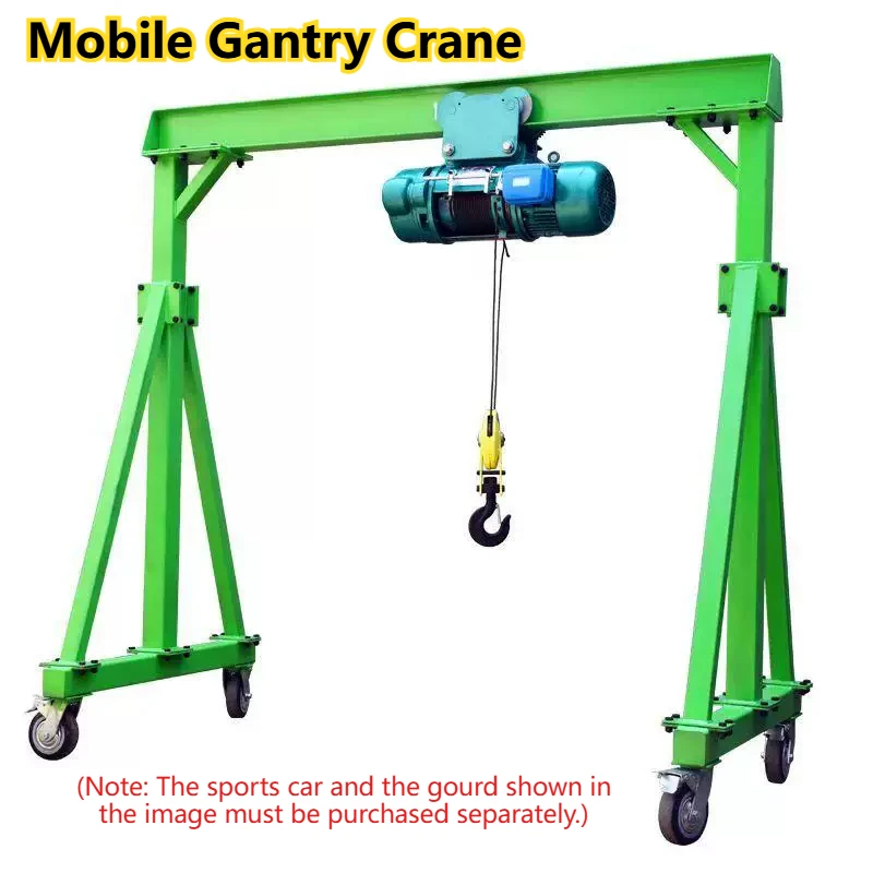 Heavy Duty Small Gantry Crane 1t 3t 5t Movable Manual Lift Hoist Adjustable Span Factory Warehouse Handling System
Heavy Duty Small Gantry Crane 1t 3t 5t Movable Manual Lift Hoist Adjustable Span Factory Warehouse Handling System