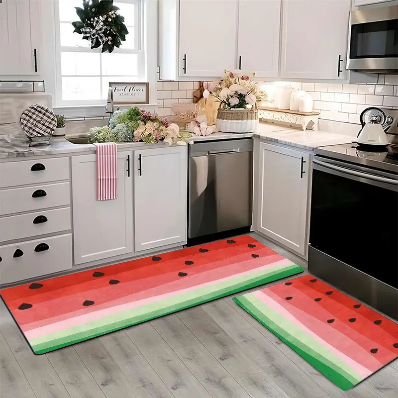 Creative Watermelon Carpet Summer Kitchen Carpet Watercolor Style Living Room Bedroom Farmhouse Entrance Welcome Doormat
Creative Watermelon Carpet Summer Kitchen Carpet Watercolor Style Living Room Bedroom Farmhouse Entrance Welcome Doormat