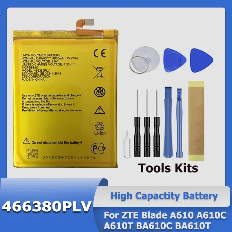 Высококачественный аккумулятор XDOU 466380PLV для ZTE Blade A610 A610C A610T BA610C BA610T + инструмент для сотового телефона
Высококачественный аккумулятор XDOU 466380PLV для ZTE Blade A610 A610C A610T BA610C BA610T + инструмент для сотового телефона
