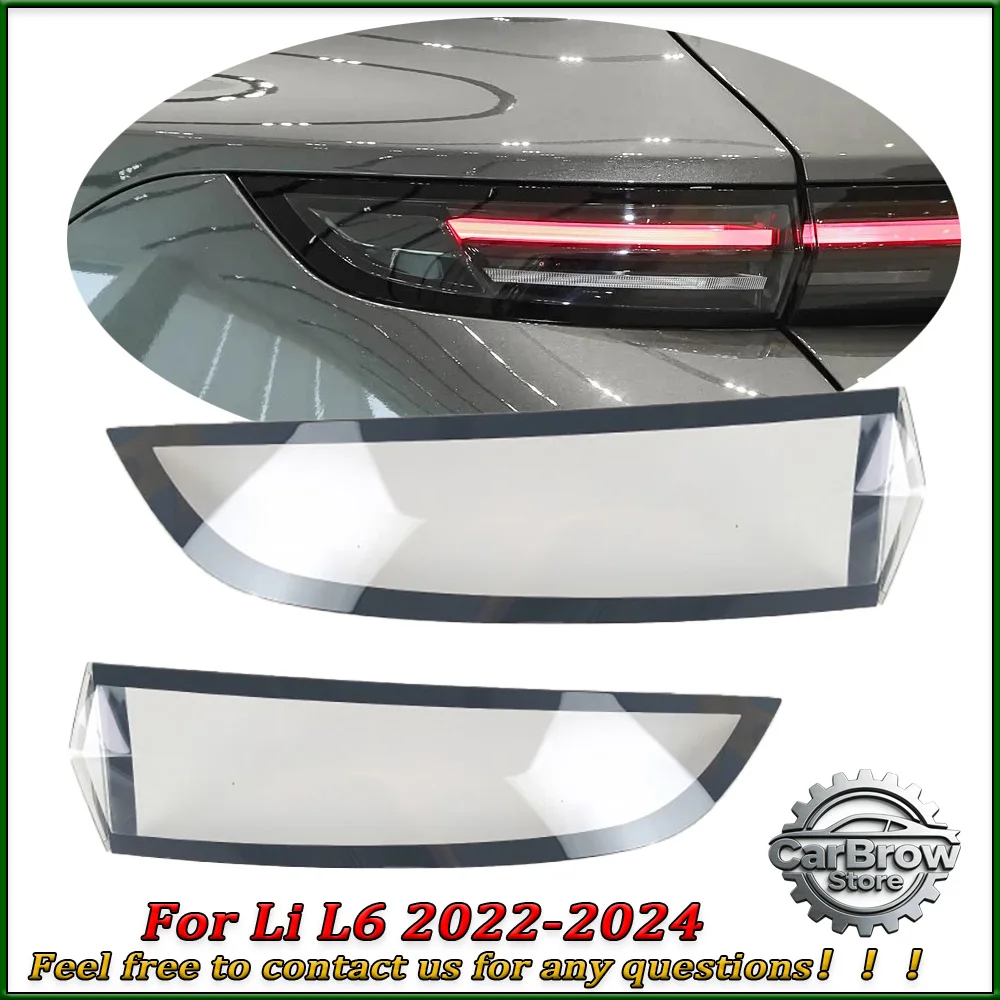 Car Lamp Shell Plexiglass Mask Replace Original Lampshade Outer Side For Li L6 2022 2023 2024 Rear Brake Tail Light Cover
Car Lamp Shell Plexiglass Mask Replace Original Lampshade Outer Side For Li L6 2022 2023 2024 Rear Brake Tail Light Cover