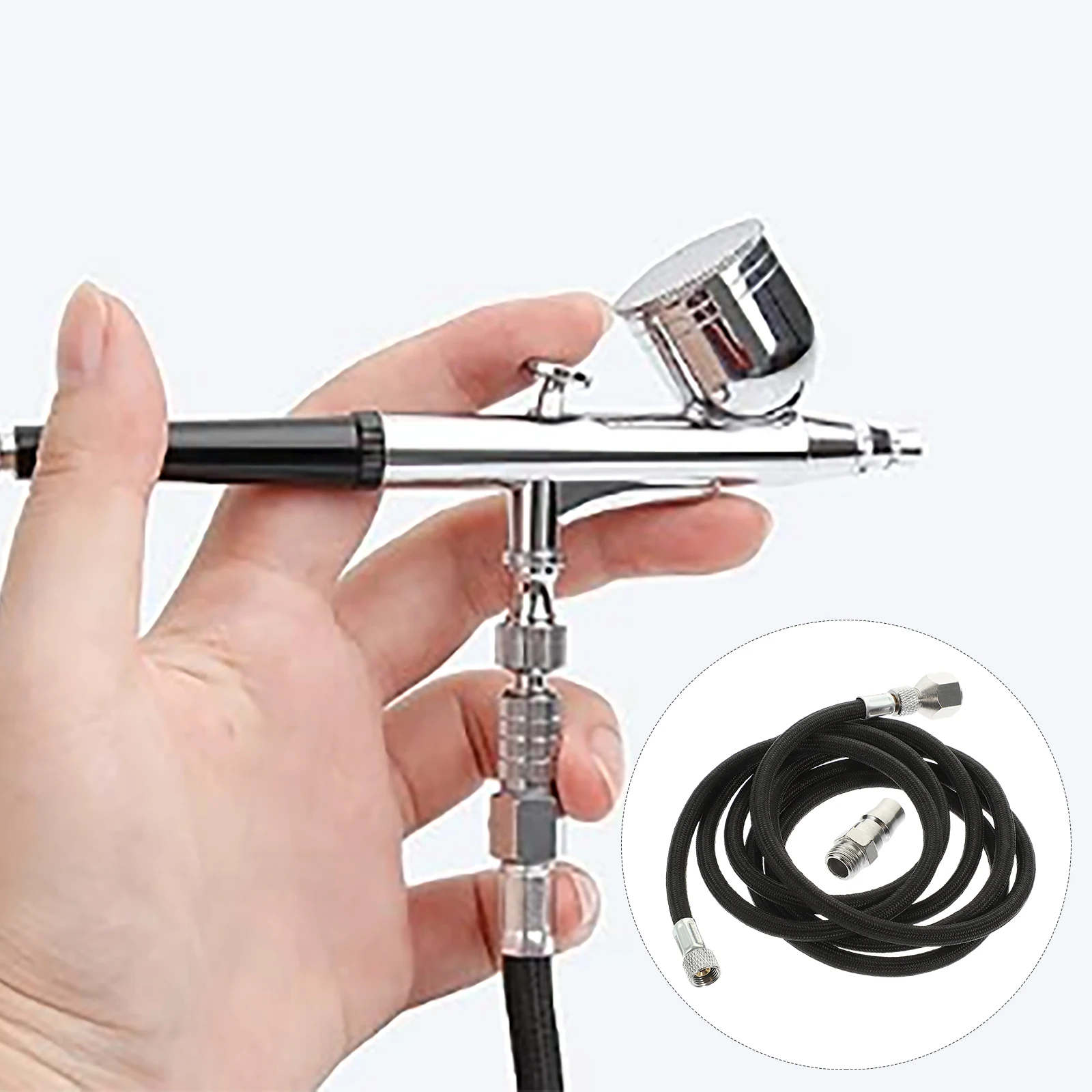 5ft 9in Spraying Tubing Flexible Air Compressor Hose Durable Pneumatic Tool Tube For Airbrush Painting Spraying Tube With
5ft 9in Spraying Tubing Flexible Air Compressor Hose Durable Pneumatic Tool Tube For Airbrush Painting Spraying Tube With