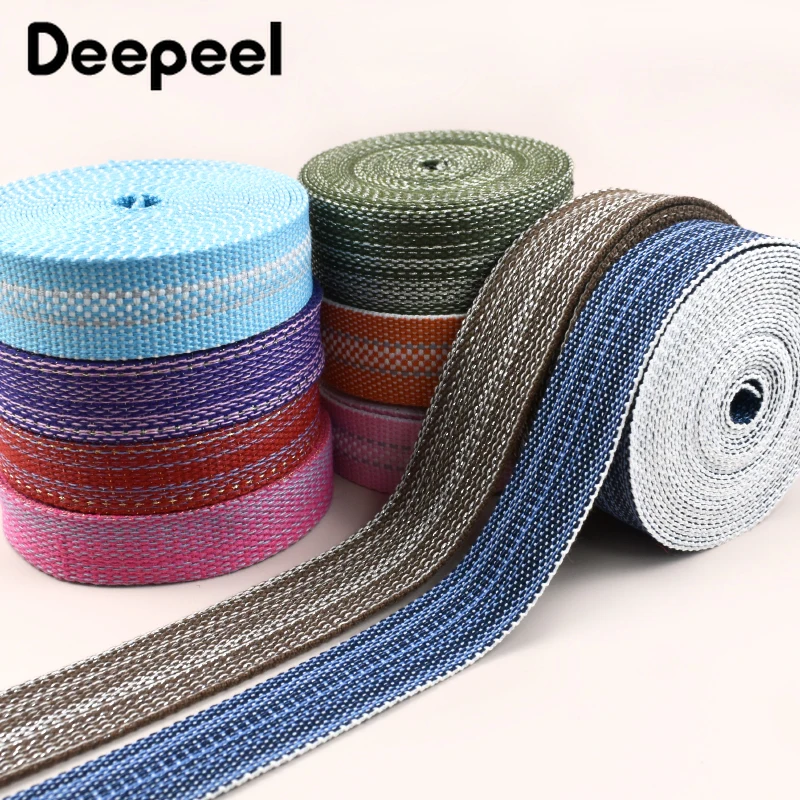 2/5/10M 20-34mm Webbing Straps Jacquard Ribbon for Belt Bias Binding Shoulder Bag Strap Decorative Braid Band Sewing Accessories
2/5/10M 20-34mm Webbing Straps Jacquard Ribbon for Belt Bias Binding Shoulder Bag Strap Decorative Braid Band Sewing Accessories