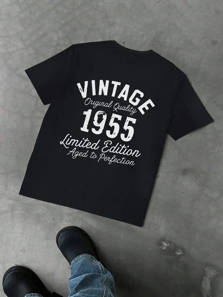 Vintage Style Pure Cotton Mens T-Shirt Comfort Fit Solid Red
Vintage Style Pure Cotton Mens T-Shirt Comfort Fit Solid Red