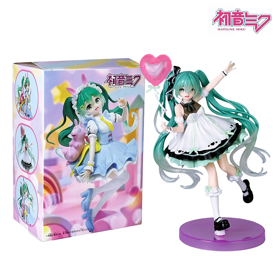 New Birthday-style Hatsune Miku Anime Figure Fashion Subclture Miku Action Figure Birthday Gift PVC Collection Model Doll Toys
New Birthday-style Hatsune Miku Anime Figure Fashion Subclture Miku Action Figure Birthday Gift PVC Collection Model Doll Toys