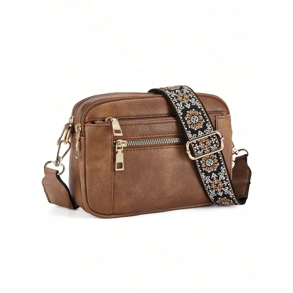 New Retro Quilted Embroidery PU Small Square Shoulder Bag – Multi-Functional Crossbody Messenger Handbag With Multi-Partition Design, Perfect For Daily Commuting, Shopping, Or As A Gift
New Retro Quilted Embroidery PU Small Square Shoulder Bag – Multi-Functional Crossbody Messenger Handbag With Multi-Partition Design, Perfect For Daily Commuting, Shopping, Or As A Gift