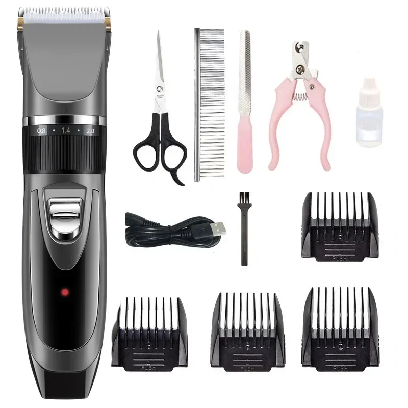 cross-border Pet Grooming Kit Electric Pet Shaver Rechargeable Pet Hair Trimmer Dog Cat Low-noise Hair Clipper Grooming Shaver
cross-border Pet Grooming Kit Electric Pet Shaver Rechargeable Pet Hair Trimmer Dog Cat Low-noise Hair Clipper Grooming Shaver