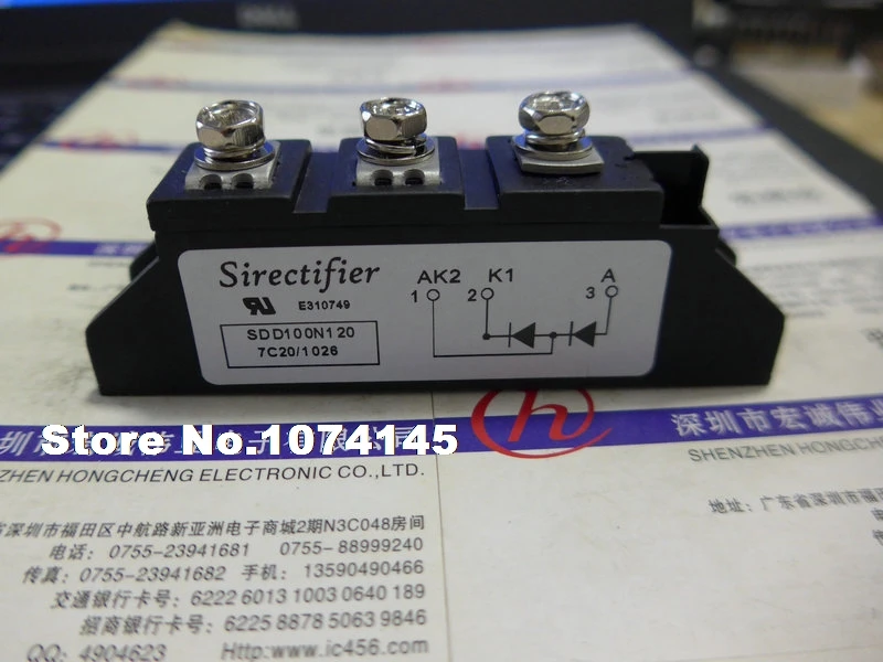 SDD100N120 IGBT power module
SDD100N120 IGBT power module