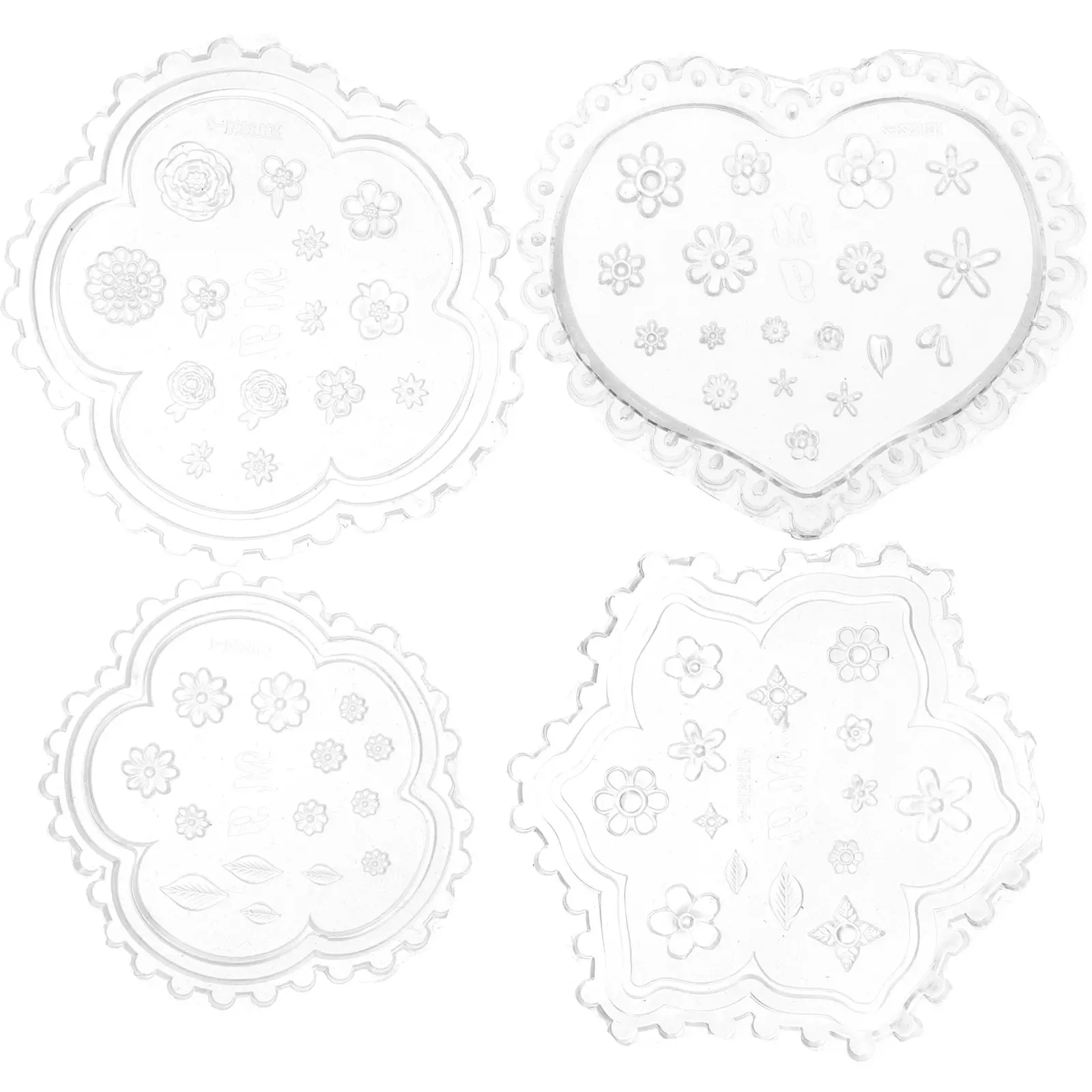 4pcs Carved Silicone Molds Rose Molds For Clay Crafting Flower Resin Jewelry Earrings Polymer Clay Mold Craft Tools
4pcs Carved Silicone Molds Rose Molds For Clay Crafting Flower Resin Jewelry Earrings Polymer Clay Mold Craft Tools