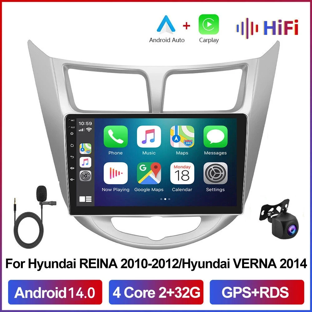 9 "Android 14 Auto WIFI Carplay автомобильное радио для Hyundai Solaris 2010-2016 мультимедийный видеоплеер GPS-навигация головное устройство 2DIN
9 "Android 14 Auto WIFI Carplay автомобильное радио для Hyundai Solaris 2010-2016 мультимедийный видеоплеер GPS-навигация головное устройство 2DIN