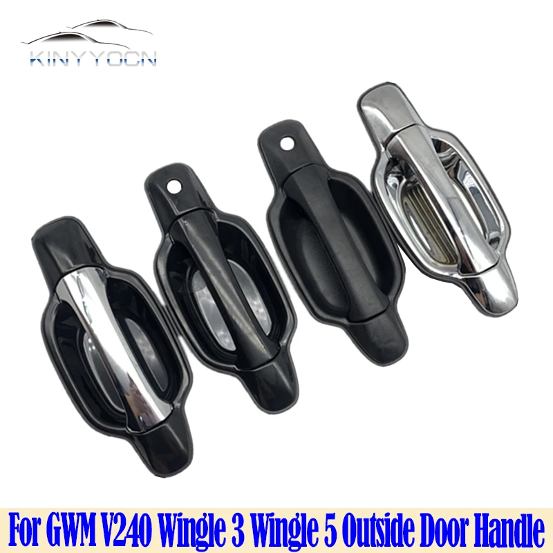 For GWM V240 Wingle 3 Wingle 5 Outside Car Door Pull Handle Cover Opening Handle Lid Doorknob Chrome Cap Hood Shell
For GWM V240 Wingle 3 Wingle 5 Outside Car Door Pull Handle Cover Opening Handle Lid Doorknob Chrome Cap Hood Shell