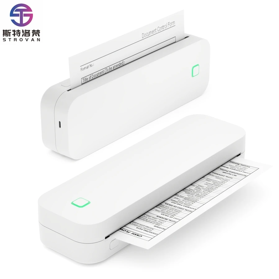 A4 Wireless Inkless Thermal Printer Handheld & Portable for USB 200DPI 1-Year Warranty Document Printer Stock
A4 Wireless Inkless Thermal Printer Handheld & Portable for USB 200DPI 1-Year Warranty Document Printer Stock