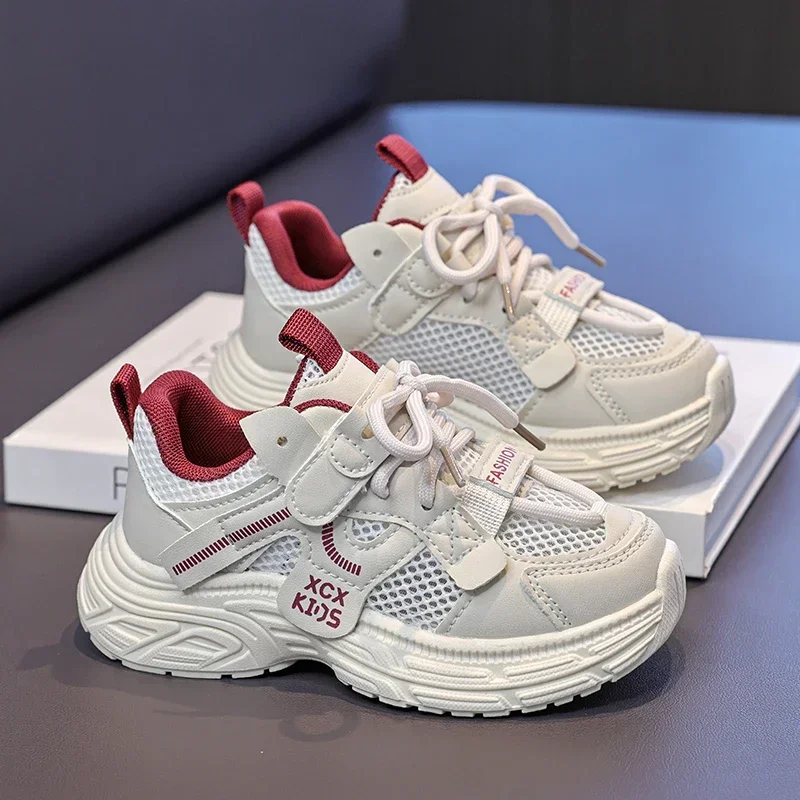 Slim Fit Children Sports Sneakers Soft Inner Lining Anti-twist Sole Breathable Material for All-day Indoor and Outdoor Wearing
Slim Fit Children Sports Sneakers Soft Inner Lining Anti-twist Sole Breathable Material for All-day Indoor and Outdoor Wearing