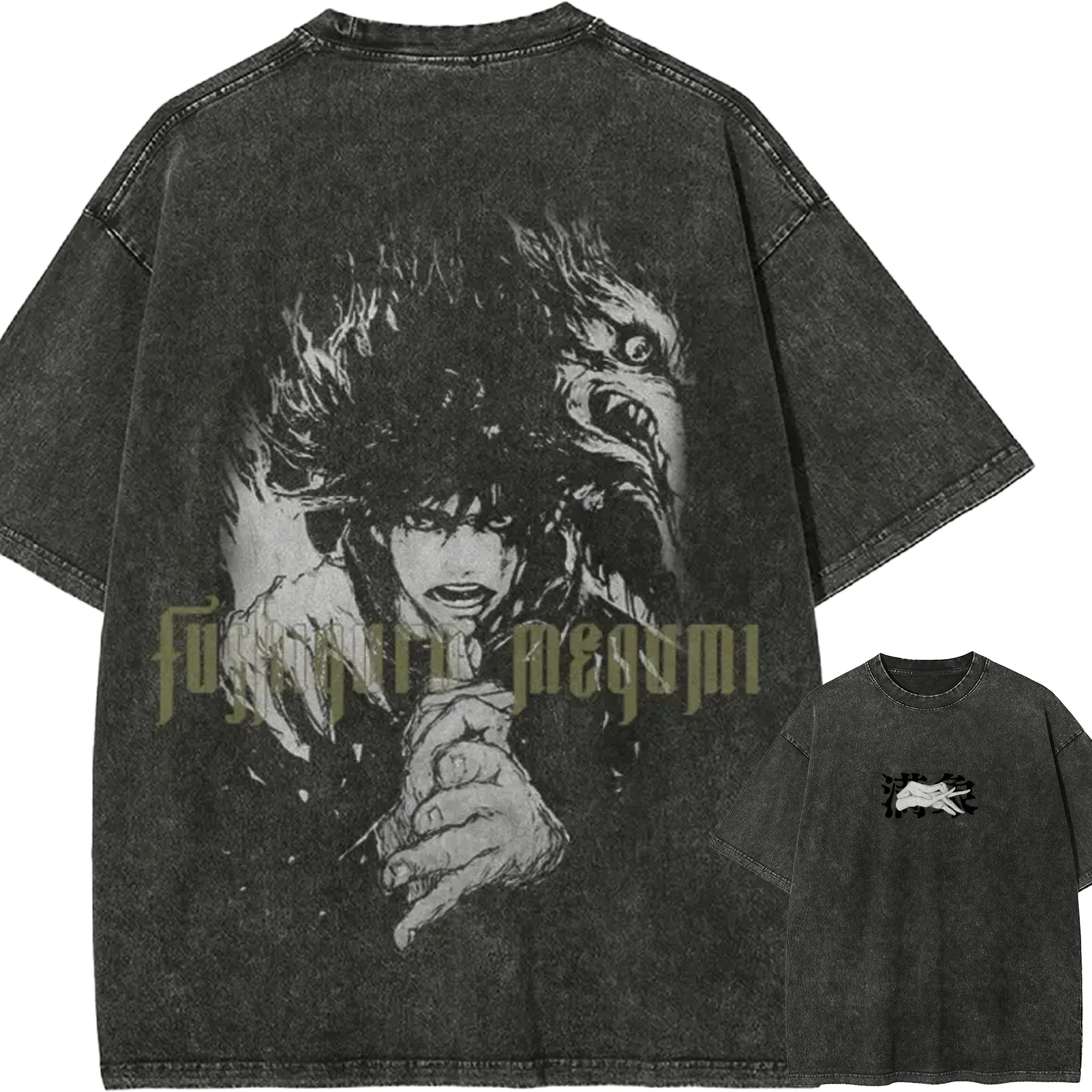 Футболка Megumi Fushiguro Domain Jujutsu Kaisen Chimera Shadow Garden T, винтажная, с эффектом потертости, оверсайз, в стиле ретро, аниме, Harajuku, уличная одежда
Футболка Megumi Fushiguro Domain Jujutsu Kaisen Chimera Shadow Garden T, винтажная, с эффектом потертости, оверсайз, в стиле ретро, аниме, Harajuku, уличная одежда