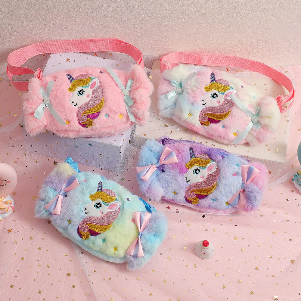 Kawaii Colorful Candy Crossbody Bag Girl Cartoon Unicorn Shoulder Bag Children's Coin Wallet Birthday Party Gift
Kawaii Colorful Candy Crossbody Bag Girl Cartoon Unicorn Shoulder Bag Children's Coin Wallet Birthday Party Gift