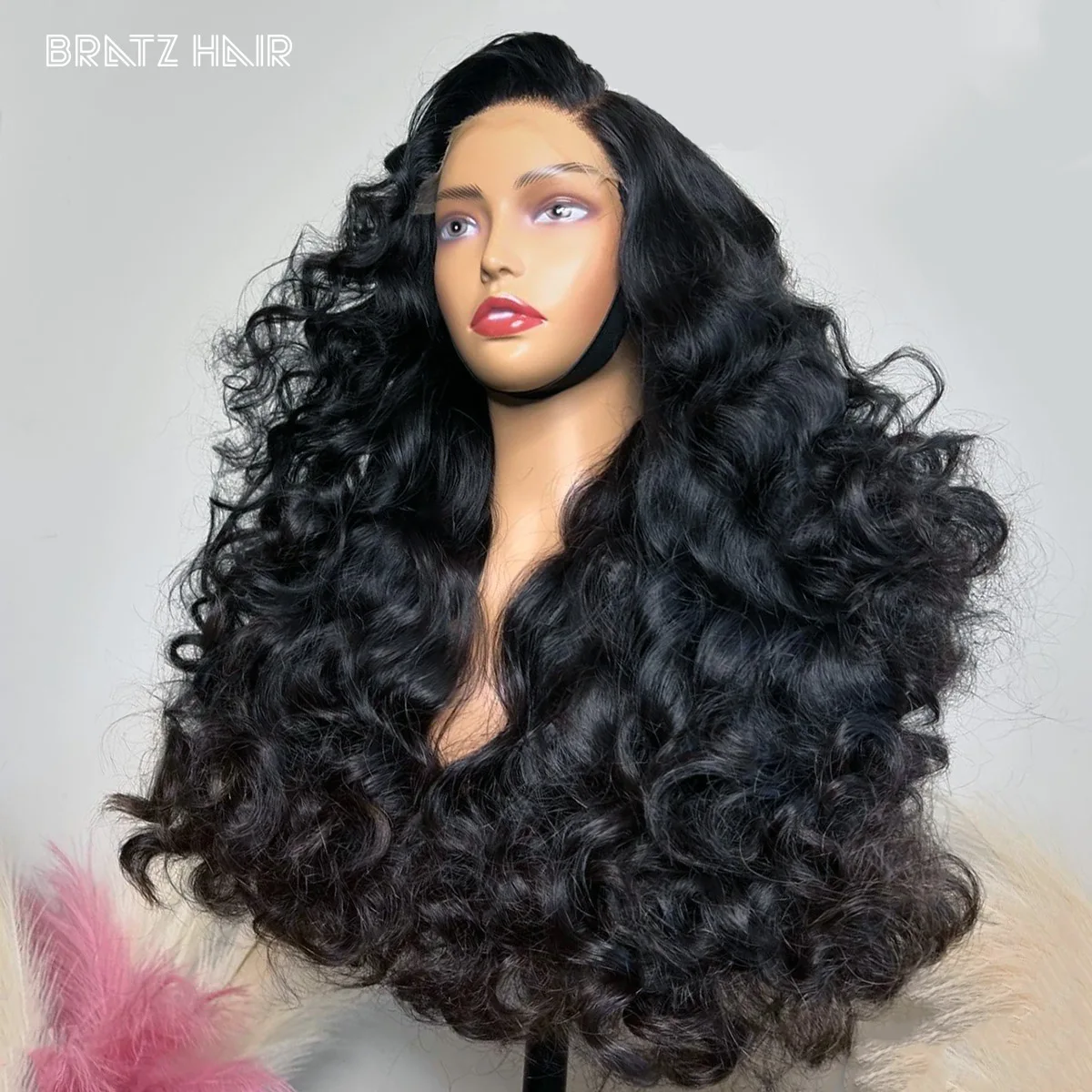 500 High Density Loose Bouncy Human Hair Wig Natural Color 13x6 13x4 HD Lace Frontal Wig for Woman Pre Plucked 360 Full Lace Wig 
500 High Density Loose Bouncy Human Hair Wig Natural Color 13x6 13x4 HD Lace Frontal Wig for Woman Pre Plucked 360 Full Lace Wig