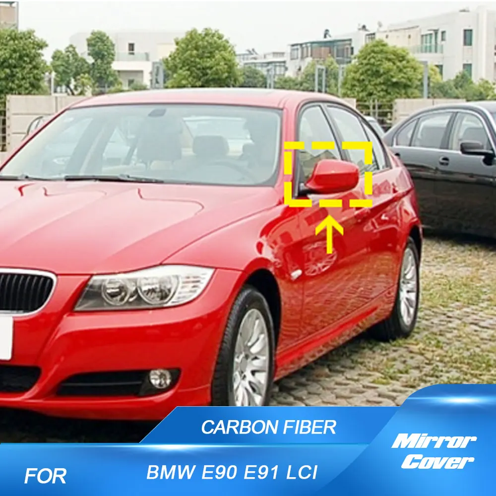 Replacement Mirror Cover for BMW E90 E91 LCI 2009-2012 Carbon Fiber Rearview Side Door Mirror Cover Caps
Replacement Mirror Cover for BMW E90 E91 LCI 2009-2012 Carbon Fiber Rearview Side Door Mirror Cover Caps