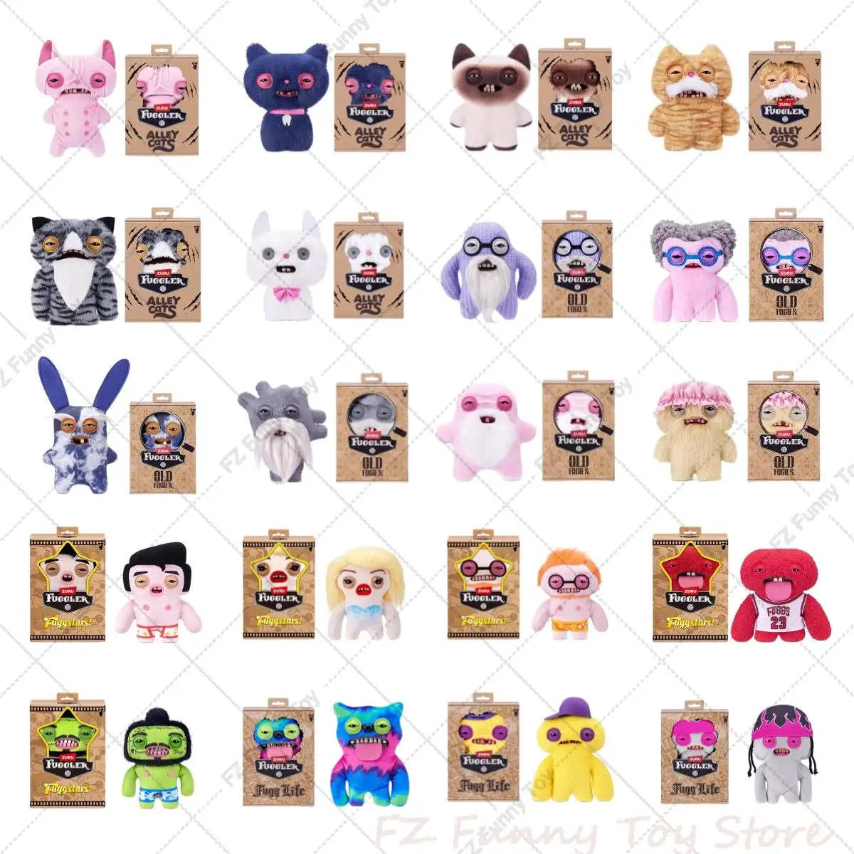 Оригинальная плюшевая кукла Fuggler Old Fogies Alley Cats Fuggstars Ugly Tooth Monster Rock and Hip Hop Star Мягкая игрушка Подарок на день рождения
Оригинальная плюшевая кукла Fuggler Old Fogies Alley Cats Fuggstars Ugly Tooth Monster Rock and Hip Hop Star Мягкая игрушка Подарок на день рождения