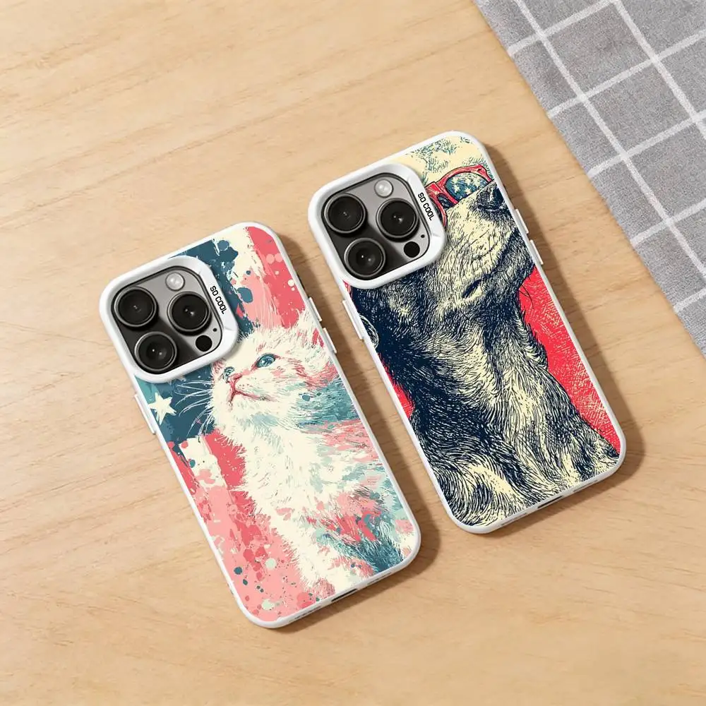 Independence Day Animals Phone Case for iPhone 17 16 Pro Plus X XS Max Air Mini 15 14 Soft Shockproof Cover
Independence Day Animals Phone Case for iPhone 17 16 Pro Plus X XS Max Air Mini 15 14 Soft Shockproof Cover