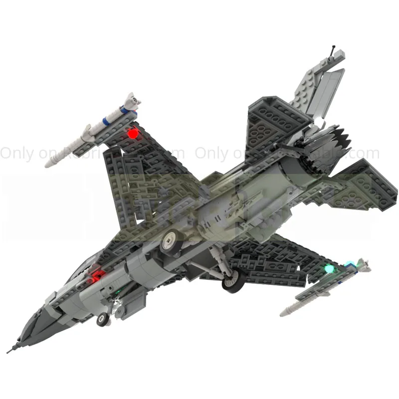 Конструктор MOC-245554: Модель самолета F-16, серия «Военная техника», мелкие детали, креативная игрушка, подарок ручной работы, 1005 деталей
Конструктор MOC-245554: Модель самолета F-16, серия «Военная техника», мелкие детали, креативная игрушка, подарок ручной работы, 1005 деталей