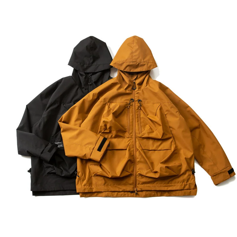 Spring Men Women's Japanese Work Clothes Three Proof Windbreaker Solid Color Jacket Outdoor Trekking Camping Fishing Stormsuit
Spring Men Women's Japanese Work Clothes Three Proof Windbreaker Solid Color Jacket Outdoor Trekking Camping Fishing Stormsuit