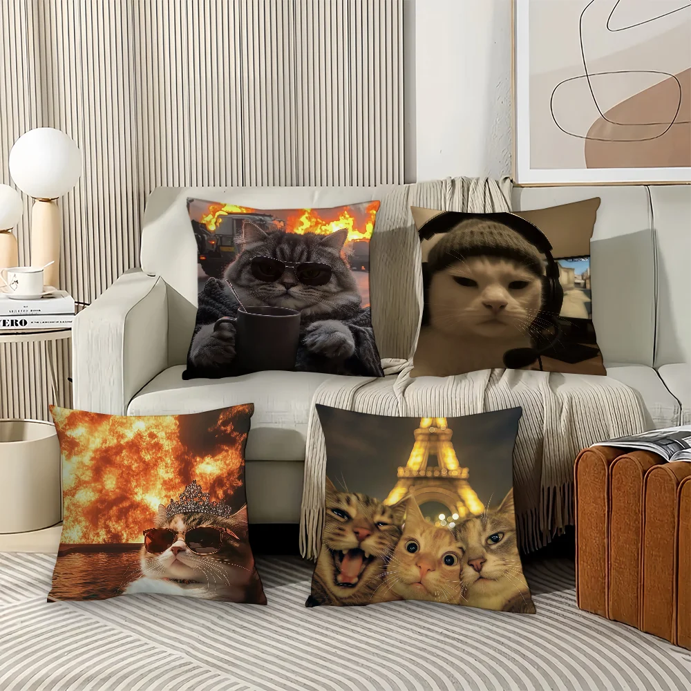 Funny catS emoticons Pillow Case Office Cushions Suitable For Sofa Car Bedroom Decorative Cushion Cover
Funny catS emoticons Pillow Case Office Cushions Suitable For Sofa Car Bedroom Decorative Cushion Cover