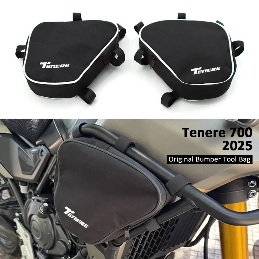 New Motorcycle Crash Bars Bag For Yamaha Tenere700 TENERE 700 2025 Frame Crash Bars Bags Original Bumper Bag
New Motorcycle Crash Bars Bag For Yamaha Tenere700 TENERE 700 2025 Frame Crash Bars Bags Original Bumper Bag