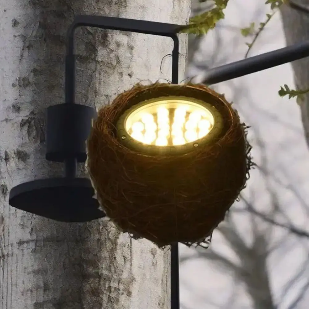 Colorful LED Bird's Nest Lamp Emitting Diode 110W 220V Garden Light Nest Trunk Floodlight Artificial Bird Light Rooftops 
Colorful LED Bird's Nest Lamp Emitting Diode 110W 220V Garden Light Nest Trunk Floodlight Artificial Bird Light Rooftops