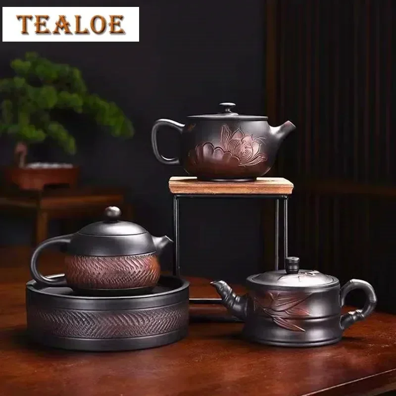 Chinese Traditional Purple Pottery Teapot Handmade Tea Pot Travel Portable Filter Kettle Beauty Tea Infuser Household Teaware
Chinese Traditional Purple Pottery Teapot Handmade Tea Pot Travel Portable Filter Kettle Beauty Tea Infuser Household Teaware