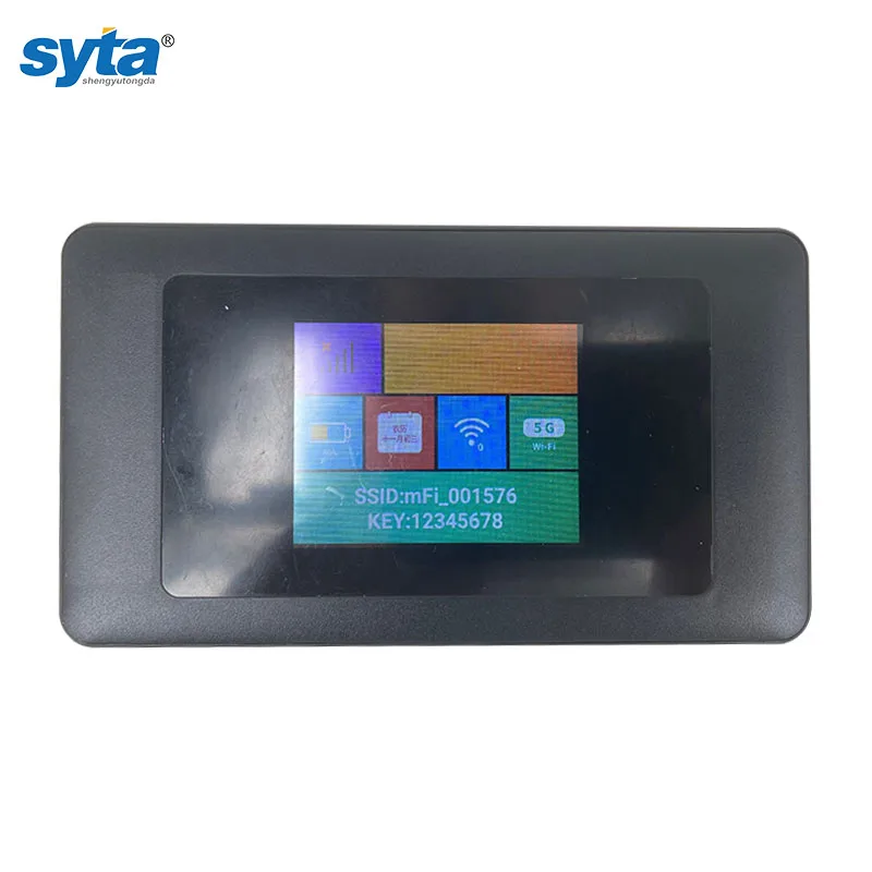 SYTA S2 5G portable WiFi wireless router 5G MiFi Three Netcom Wifi 6 Wifi Portable Travelling Router
SYTA S2 5G portable WiFi wireless router 5G MiFi Three Netcom Wifi 6 Wifi Portable Travelling Router