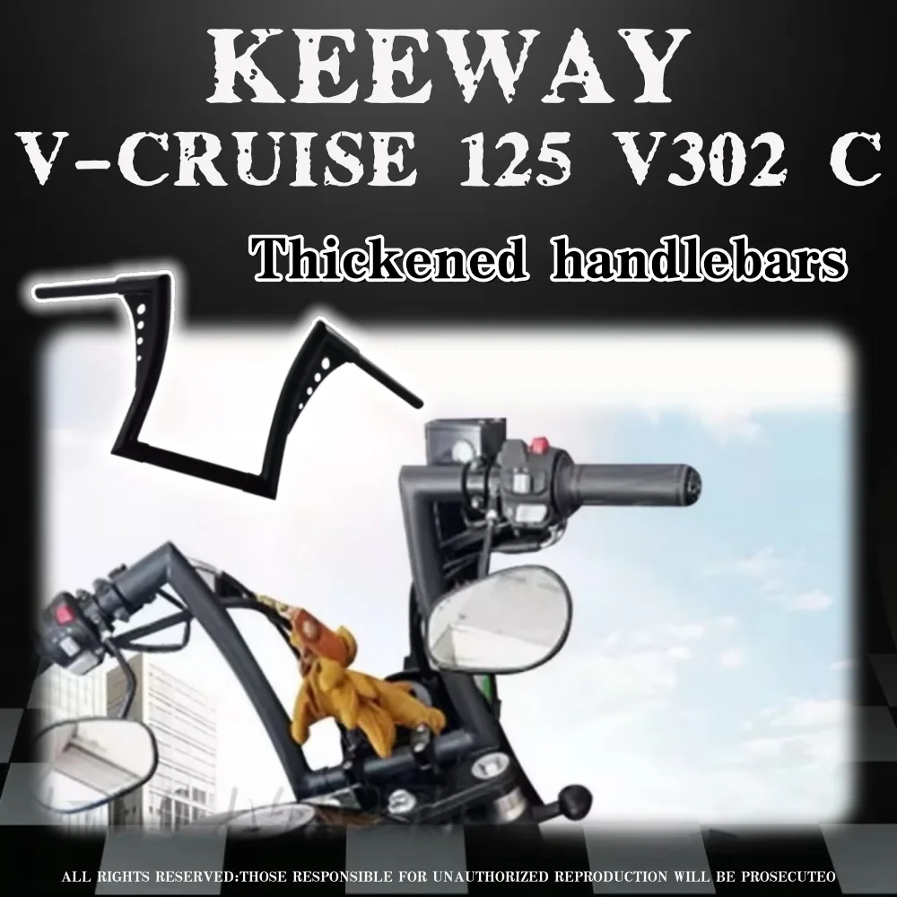 Модифицированный руль мотоцикла до руля в стиле ретро для Keeway V Cruise 125 Keeway V302c
Модифицированный руль мотоцикла до руля в стиле ретро для Keeway V Cruise 125 Keeway V302c