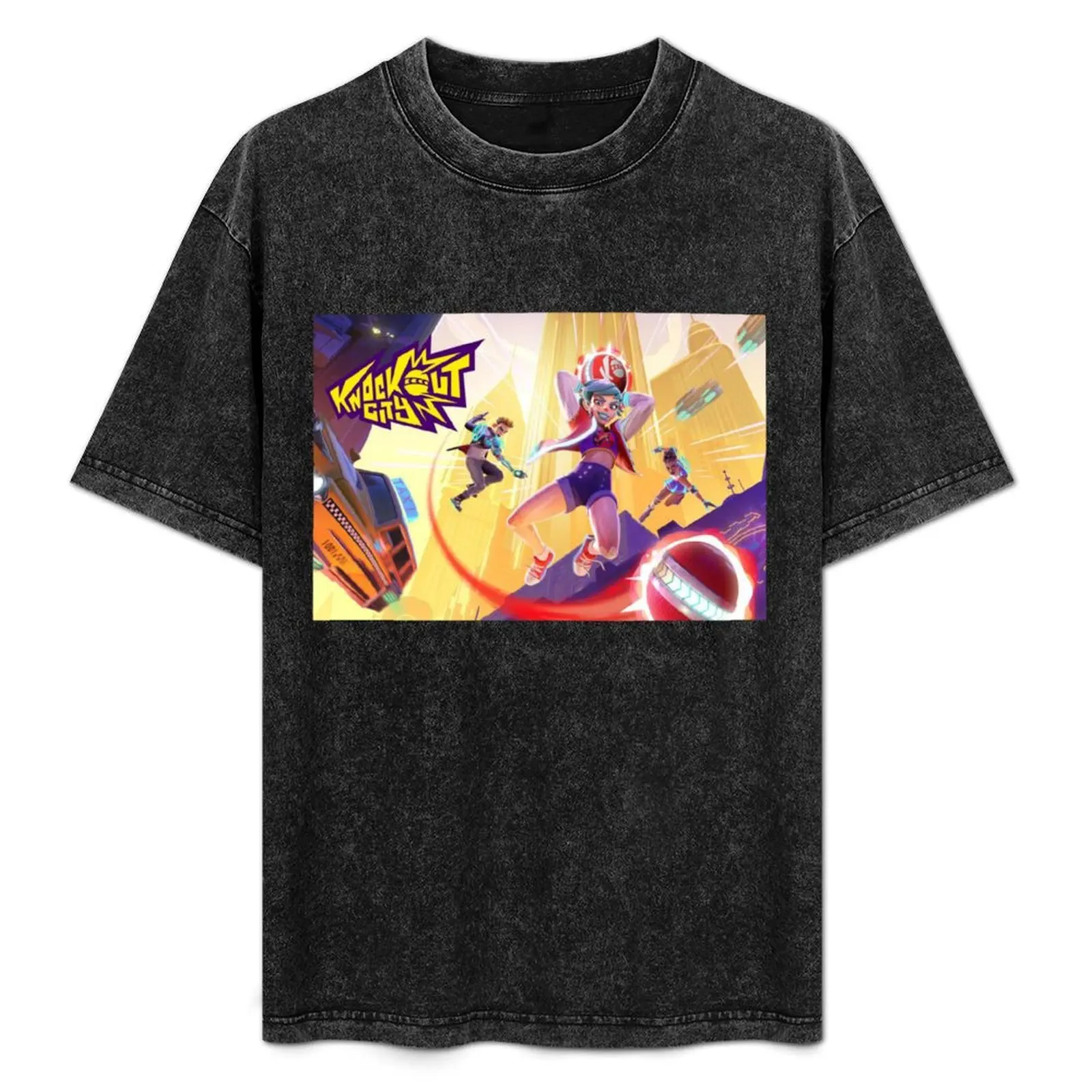 Knockout City T-Shirt Urban Casual Loose Fit Tee
Knockout City T-Shirt Urban Casual Loose Fit Tee