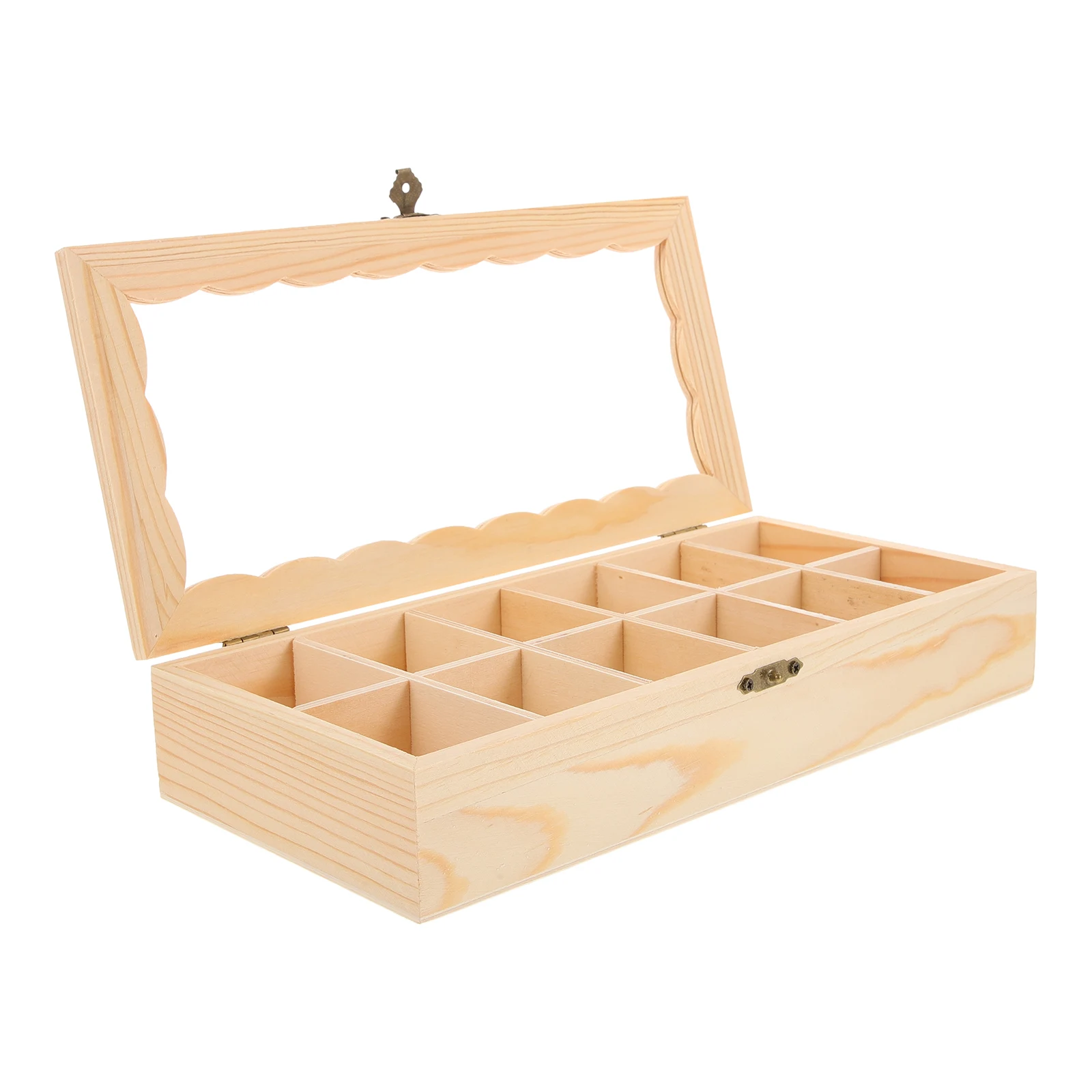 Wooden Storage Box 12 Compartments DIY Craft Container Colored Clay Smooth Unfinished Boxes Lids Kids Portable Storage
Wooden Storage Box 12 Compartments DIY Craft Container Colored Clay Smooth Unfinished Boxes Lids Kids Portable Storage