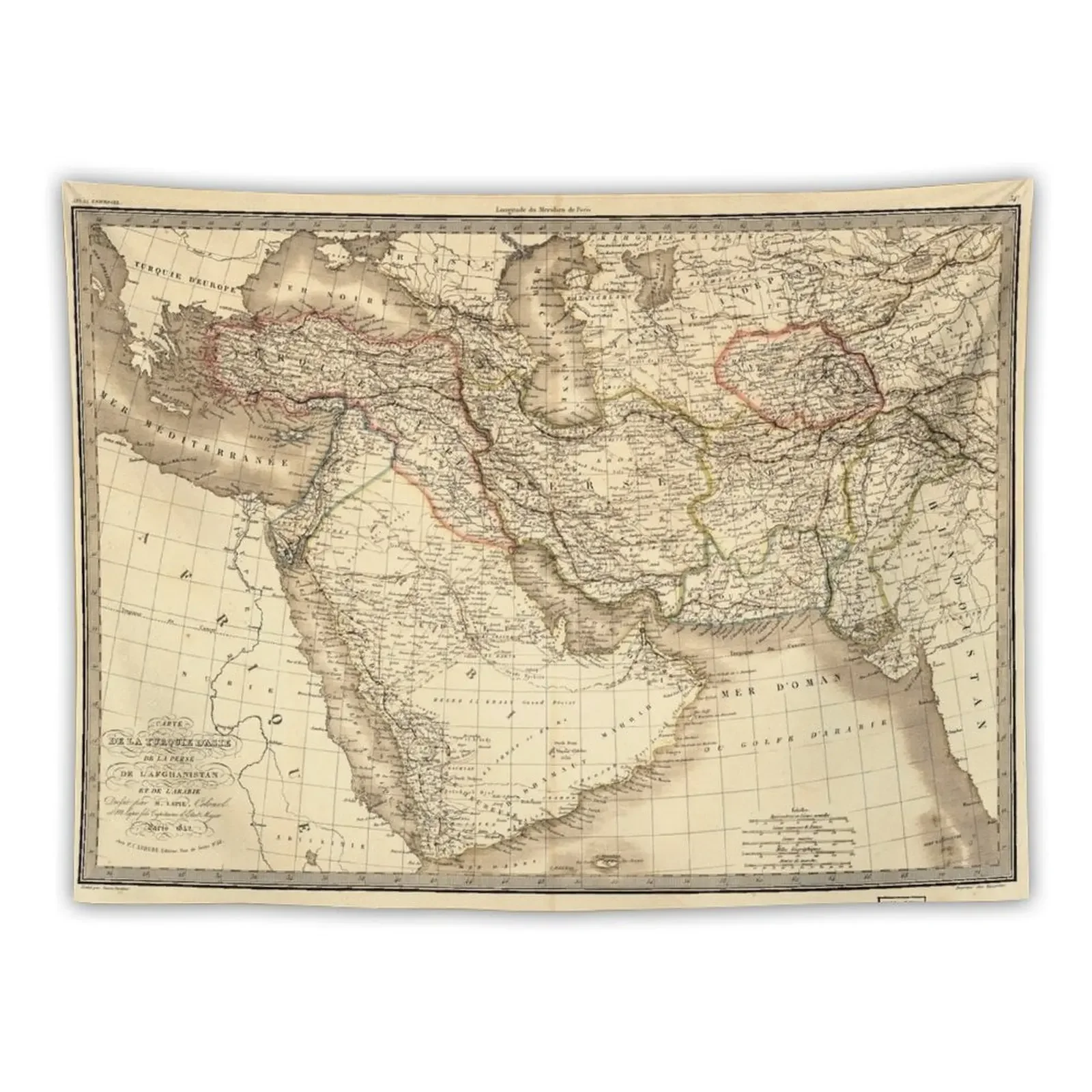 Map of the Middle East (1842) Tapestry Nordic Home Decor Decoration Home Tapestry
Map of the Middle East (1842) Tapestry Nordic Home Decor Decoration Home Tapestry