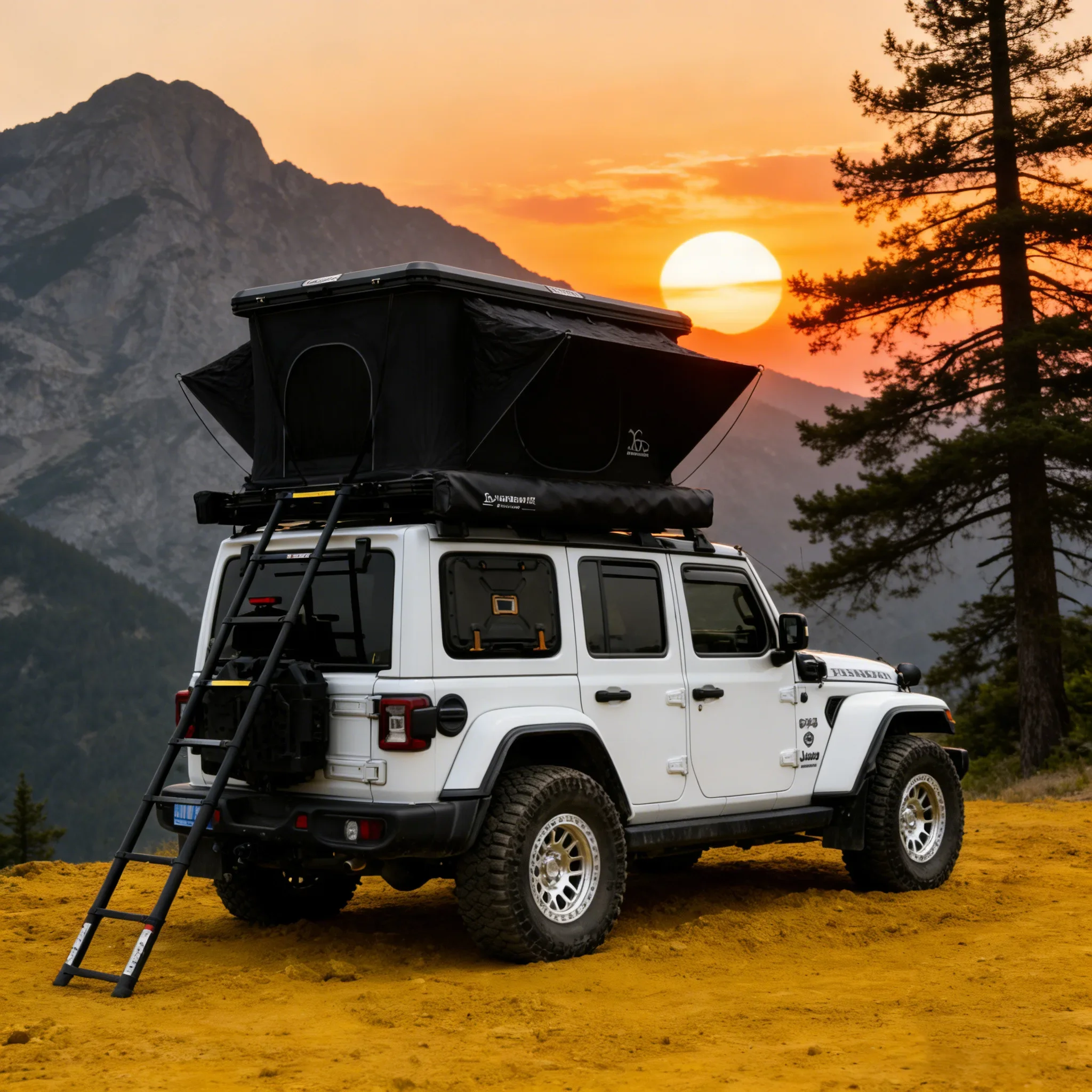 YOUNGHUNTER 4WD Helicopter Roof Tent with Aluminum Frame Fully Automatic Folding Outdoor Camping Overlanding Tent
YOUNGHUNTER 4WD Helicopter Roof Tent with Aluminum Frame Fully Automatic Folding Outdoor Camping Overlanding Tent