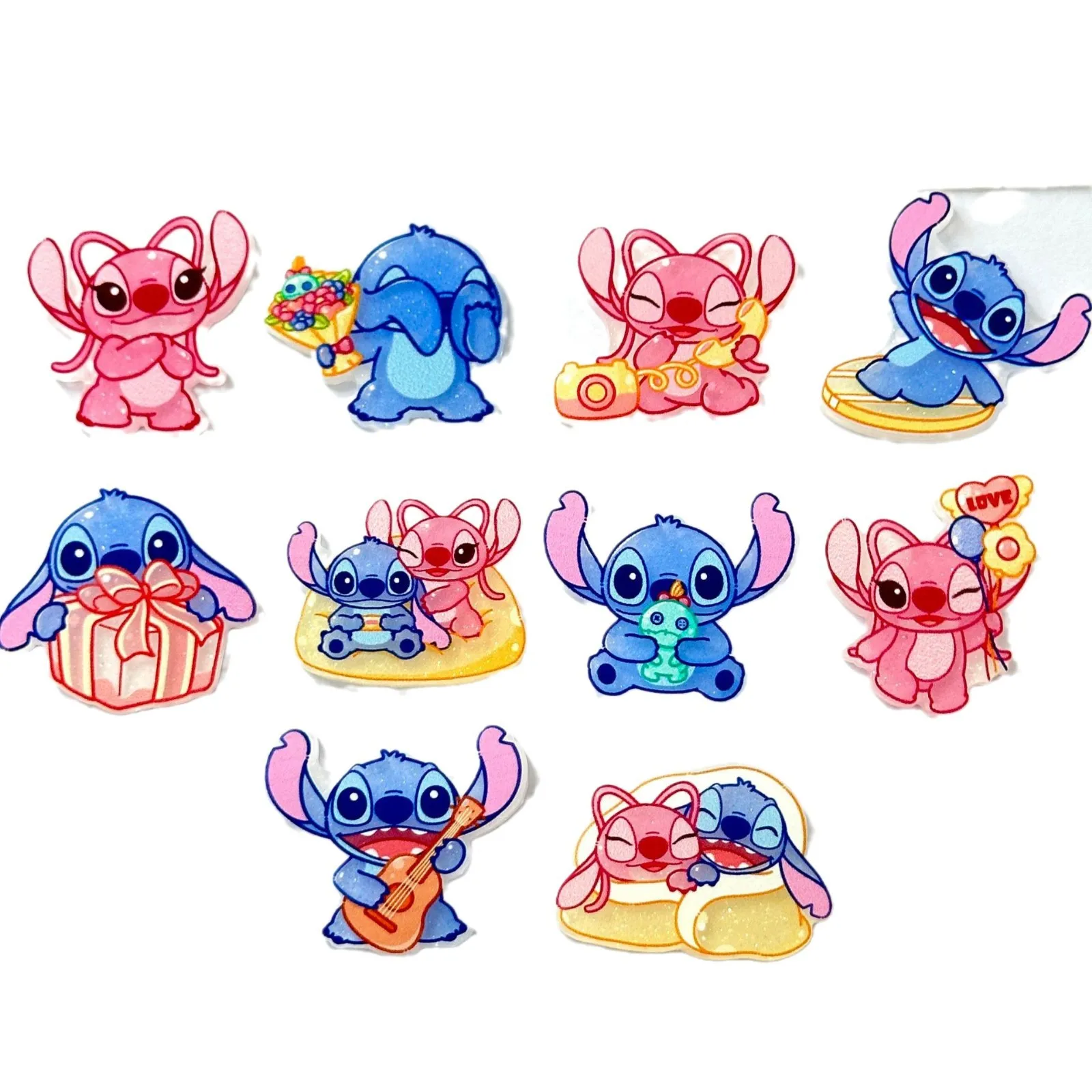 Cartoon Cute Animation Stitch Keychain Acrylic Creative Funny Sweet Bag Decoration Patch Pendant Accessories Boy Girl Gift Toy
Cartoon Cute Animation Stitch Keychain Acrylic Creative Funny Sweet Bag Decoration Patch Pendant Accessories Boy Girl Gift Toy