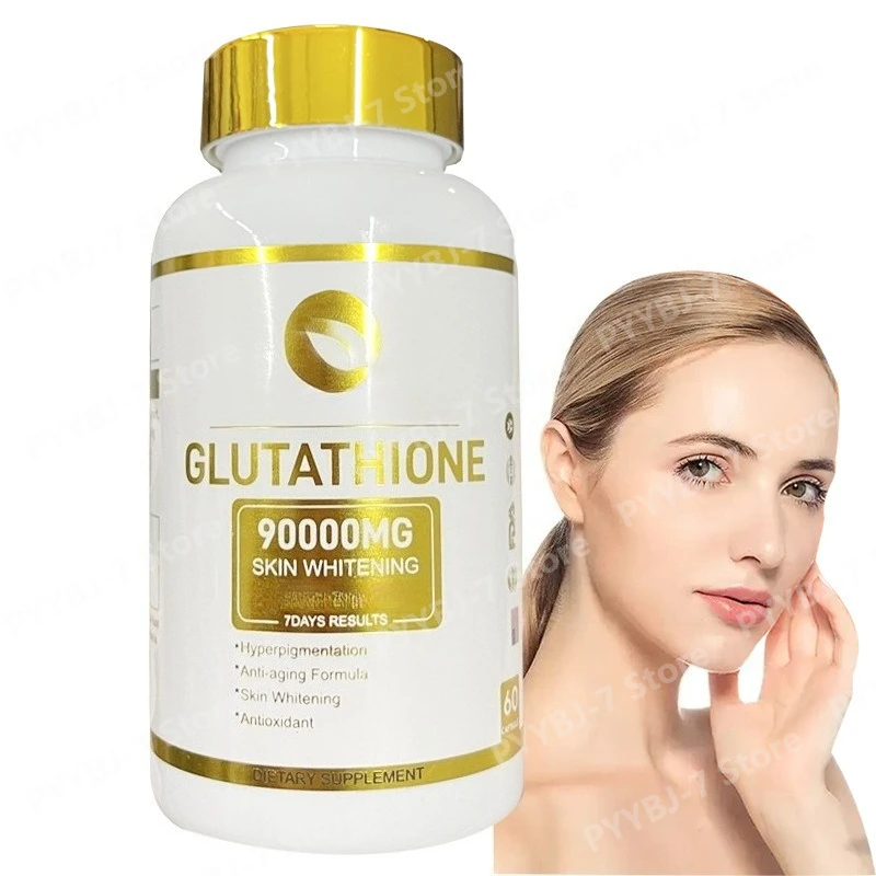 L-Glutathione Capsules Antioxidant Supplement Immune Support Skin Health Support Daily Wellness Formula 60 Capsules
L-Glutathione Capsules Antioxidant Supplement Immune Support Skin Health Support Daily Wellness Formula 60 Capsules