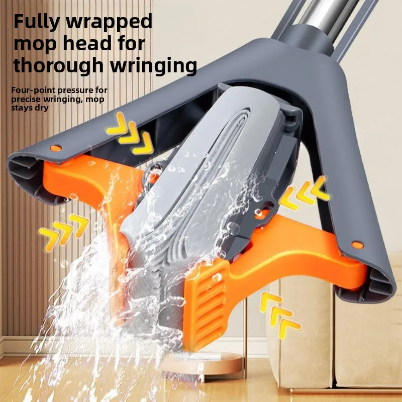 Double Effect Sponge Mop No Hand Wa Household Absorbent Cotton Mop Pair pe Squeeze Water New Model Floor Cleaning Tool
Double Effect Sponge Mop No Hand Wa Household Absorbent Cotton Mop Pair pe Squeeze Water New Model Floor Cleaning Tool