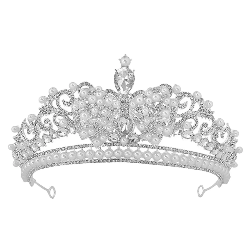 Elegant Bridal Headdress Princess Crown Rhinestone Decor Perfect for Wedding Birthday Prom Party Bride Accessories
Elegant Bridal Headdress Princess Crown Rhinestone Decor Perfect for Wedding Birthday Prom Party Bride Accessories