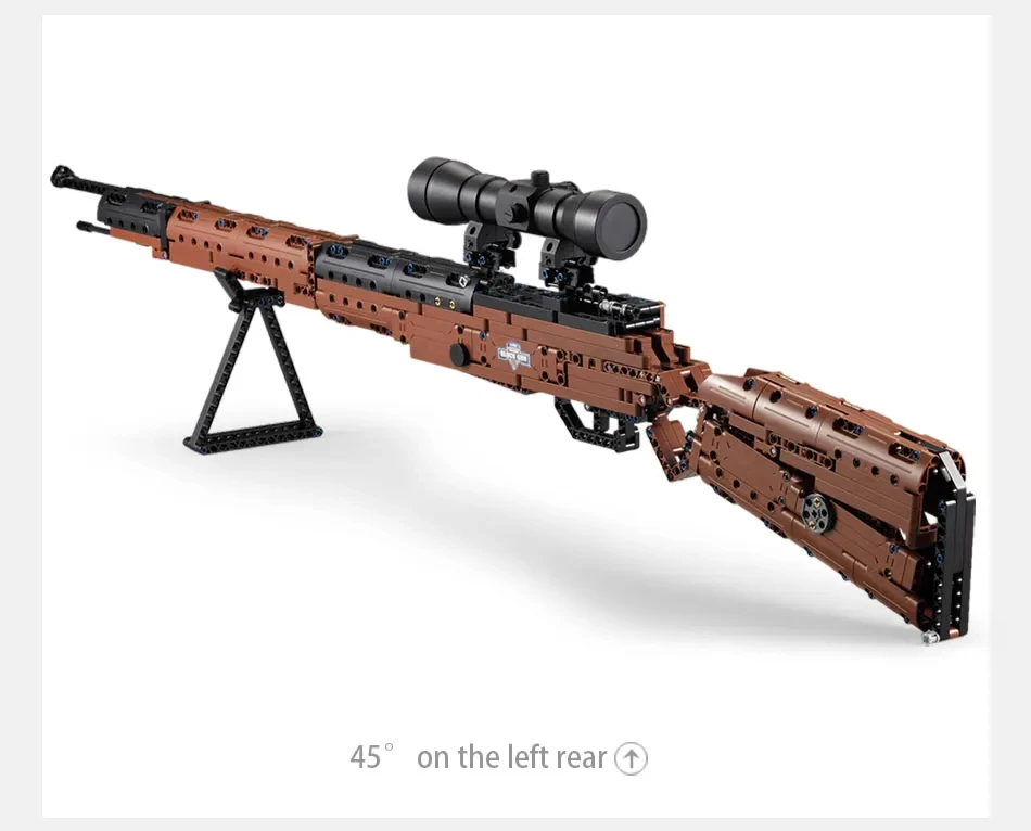 653 шт. Kar98K модель строительного блока может стрелять тяжелая снайперская винтовка собрать кирпичи WW2 оружие серии детские развивающие игрушки
653 шт. Kar98K модель строительного блока может стрелять тяжелая снайперская винтовка собрать кирпичи WW2 оружие серии детские развивающие игрушки