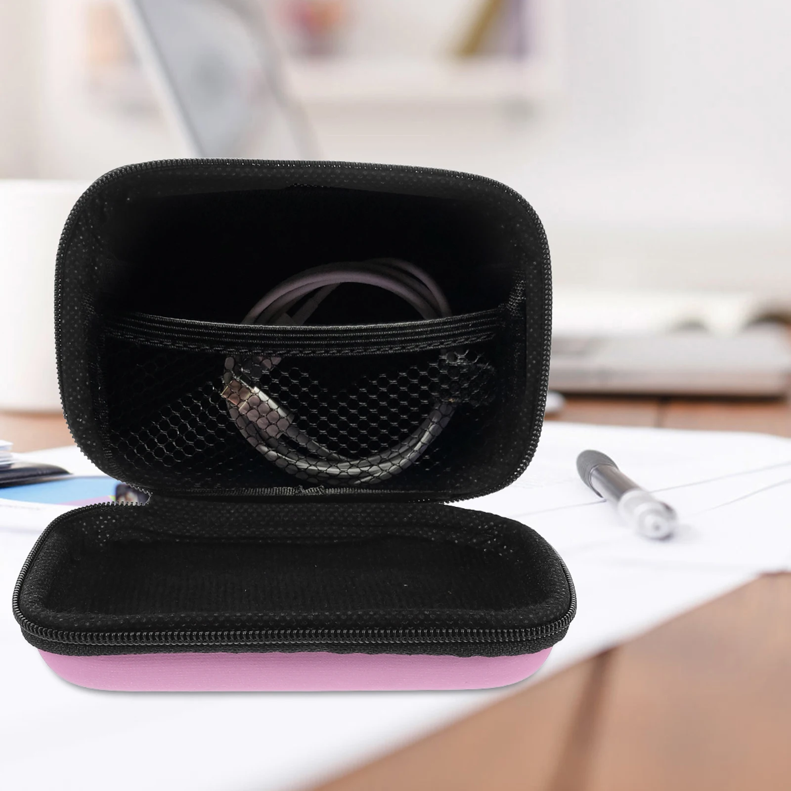 2 Pcs Digital Storage Bag PU Electronic Organizer Cable Case Waterproof Mesh Pockets USB Drive Cord Accessories Storage
2 Pcs Digital Storage Bag PU Electronic Organizer Cable Case Waterproof Mesh Pockets USB Drive Cord Accessories Storage