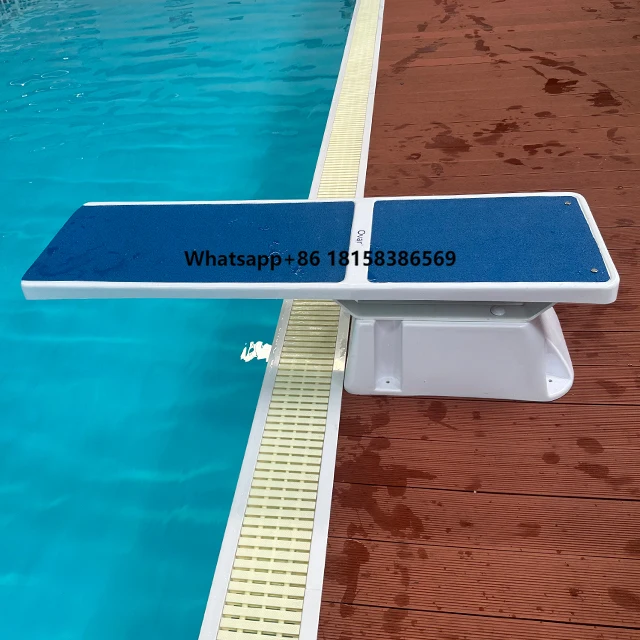 Hot Sale Outdoor Fiberglass Springboard for Home Swimming Pool & Swim Spa for Diving Training Pool Springboard
Hot Sale Outdoor Fiberglass Springboard for Home Swimming Pool & Swim Spa for Diving Training Pool Springboard