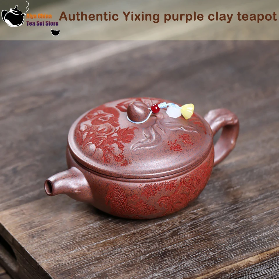 Yixing Purple clay teapot, original ore, wood burning dragon bone, gold sand, monkey fun, Han tile, Chinese teapot, Kung Fu tea
Yixing Purple clay teapot, original ore, wood burning dragon bone, gold sand, monkey fun, Han tile, Chinese teapot, Kung Fu tea