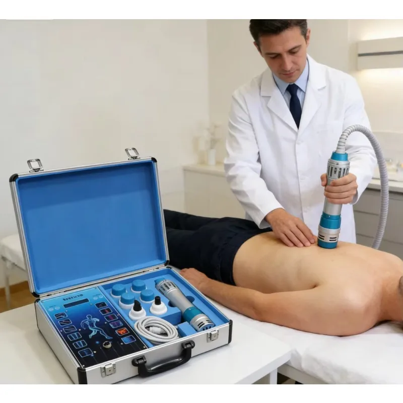 ED Extracorporeal Shockwave Therapy Device Electromagnetic Muscle Shockwave Pain Relief Massage Fascia Gun
ED Extracorporeal Shockwave Therapy Device Electromagnetic Muscle Shockwave Pain Relief Massage Fascia Gun