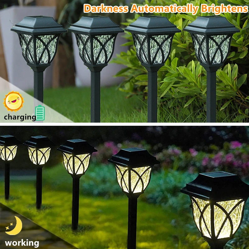 2 Pack Outdoor Solar Yard Lights Bright Lawn Lamp Waterproof Led Solar Pathway Light Landscape Path Wedding Garden Lights
2 Pack Outdoor Solar Yard Lights Bright Lawn Lamp Waterproof Led Solar Pathway Light Landscape Path Wedding Garden Lights