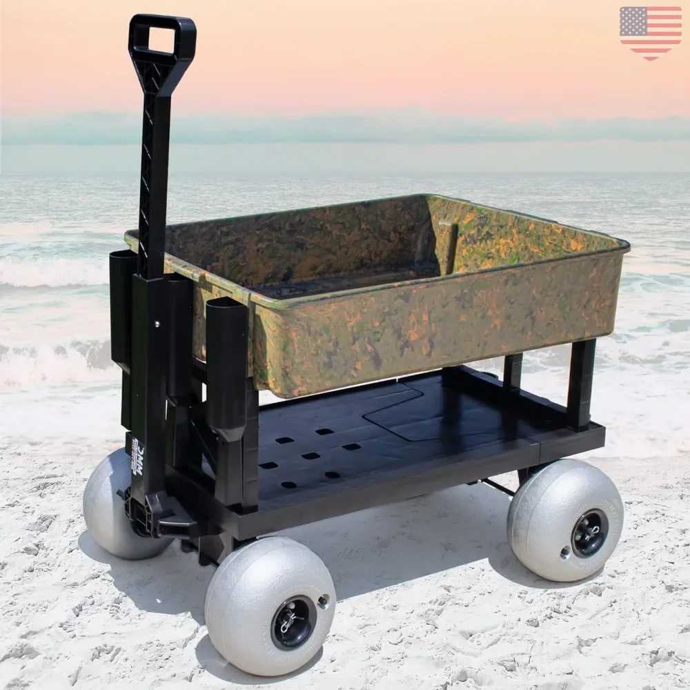 Wheels Trolley 2.5 Cu.ft Poly Tub & Fishing Rod Holders (Camo) Garden Carts Multi-purpose Cart With Wheels Cargo Trolleys Home
Wheels Trolley 2.5 Cu.ft Poly Tub & Fishing Rod Holders (Camo) Garden Carts Multi-purpose Cart With Wheels Cargo Trolleys Home