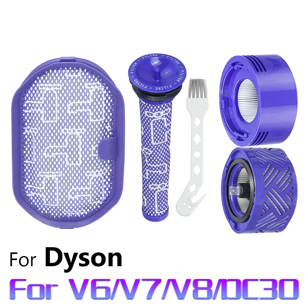 V6 V7 V8 D30 Cordless Handheld Vac Pre Post Hepa Filter Replacements Vacuum Washable Big Absolute Total Clean Replace For Dyson
V6 V7 V8 D30 Cordless Handheld Vac Pre Post Hepa Filter Replacements Vacuum Washable Big Absolute Total Clean Replace For Dyson