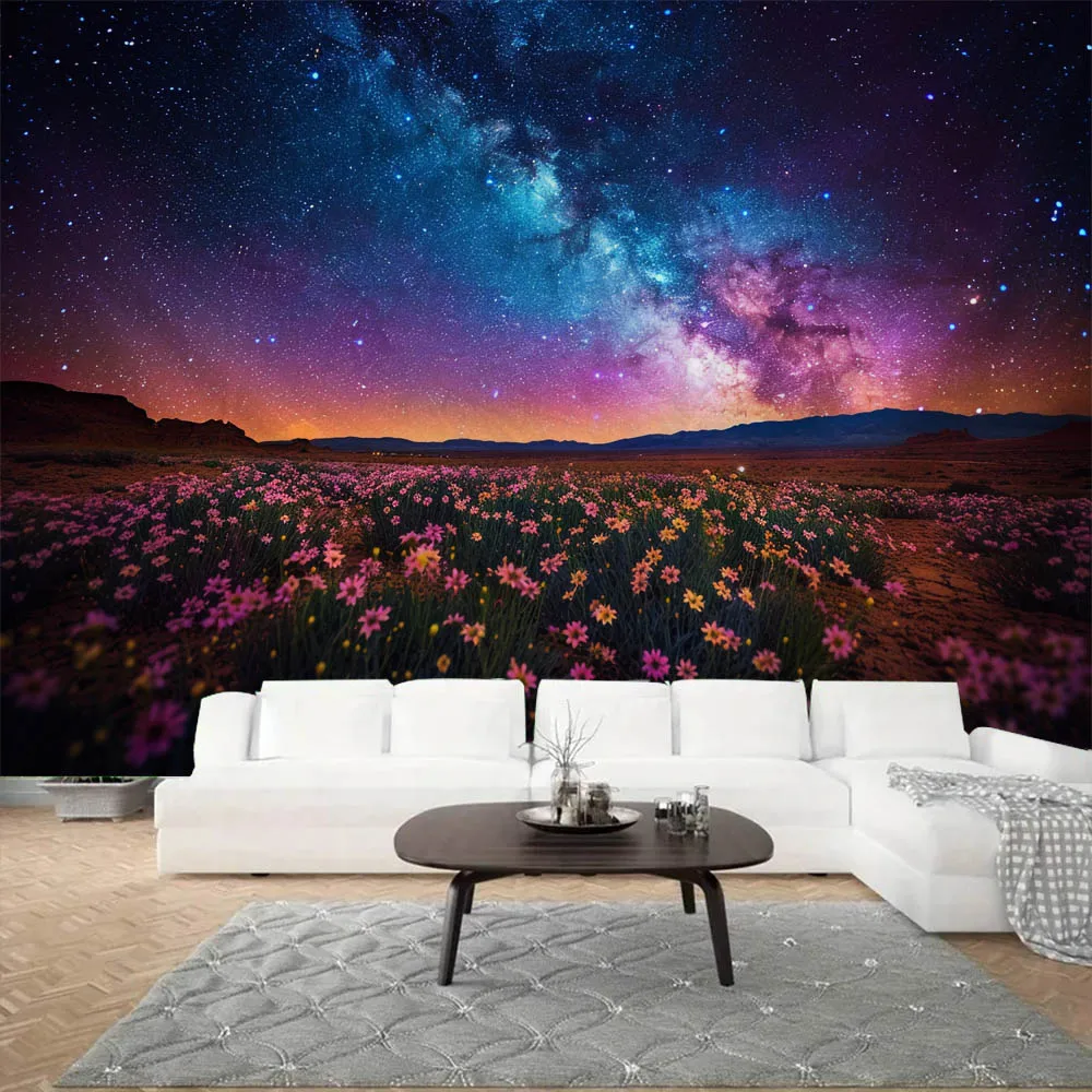 Multi size series of floral tapestries under the starry sky, night wall hanging home decoration, aesthetic background fabric
Multi size series of floral tapestries under the starry sky, night wall hanging home decoration, aesthetic background fabric
