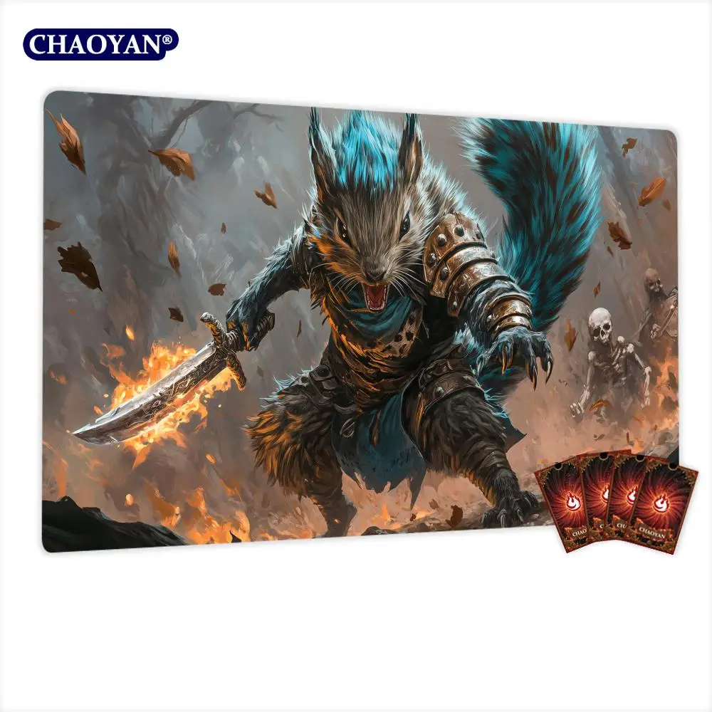 Mighty Squirrel Warrior MTG Playmat Magic Card Battle Mat Non-Slip Durable 35X60CM Commander playmat Board Game Mat for TCG
Mighty Squirrel Warrior MTG Playmat Magic Card Battle Mat Non-Slip Durable 35X60CM Commander playmat Board Game Mat for TCG