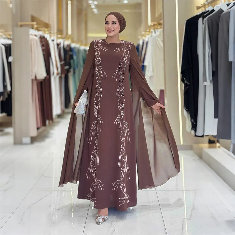 Eid Abaya Dubai Kaftan Women Muslim Diamonds Maxi Dress Kebaya Caftan Marocain Femme Robe Islam Jalabiya Clothing Djellaba Gown
Eid Abaya Dubai Kaftan Women Muslim Diamonds Maxi Dress Kebaya Caftan Marocain Femme Robe Islam Jalabiya Clothing Djellaba Gown